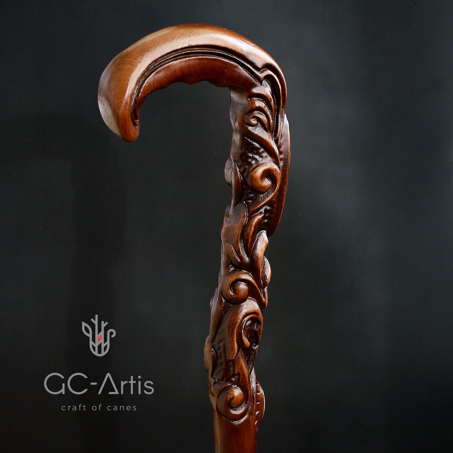 Christian Cross Wooden Walking Stick Cane