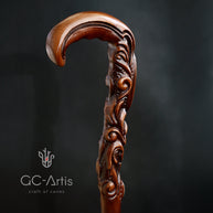 Christian Cross Wooden Walking Stick Cane 