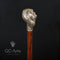 Bronze Lion Walking Stick Cane 