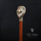 Bronze Lion Walking Stick Cane 