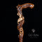 Erotic Wooden cane walking stick 