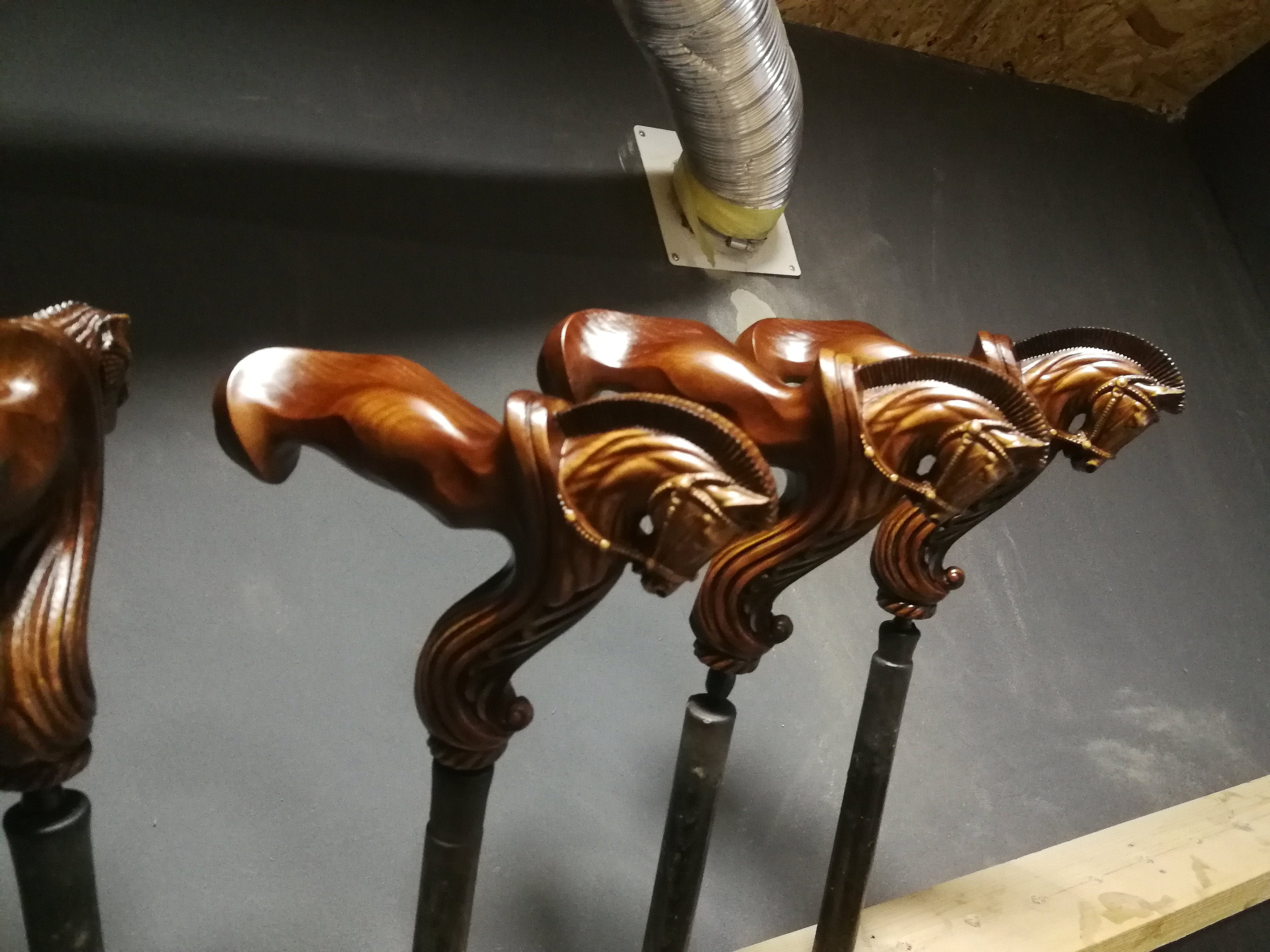 Replacement Ergonomic Wooden Handle for Walking Stick Cane without a shaft