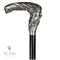 Zeus Walking Stick Cane Staff Stylish Art Stone Handle, wooden shaft Walking Cane for man women old people comfortable