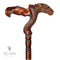 Dragon Cane wooden walking stick 