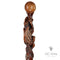 Dragon Walking Hiking Stick, Wooden Cane, Walking Staff, Wood crafted Hand made Trekking Pole. Carved Ball Knob Handle. Fantasy style