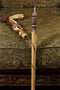Snake Cobra & Skull wooden walking cane stick hiking Staff light - GC-Artis Walking Sticks Canes
